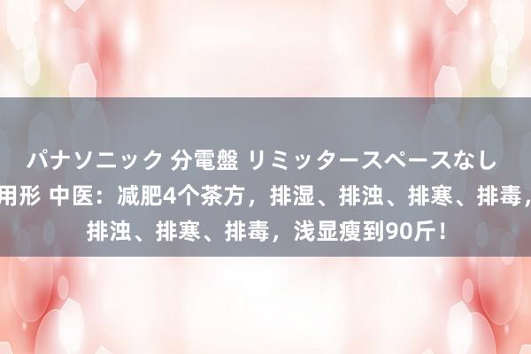 パナソニック 分電盤 リミッタースペースなし 露出・半埋込両用形 中医：减肥4个茶方，排湿、排浊、排寒、排毒，浅显瘦到90斤！